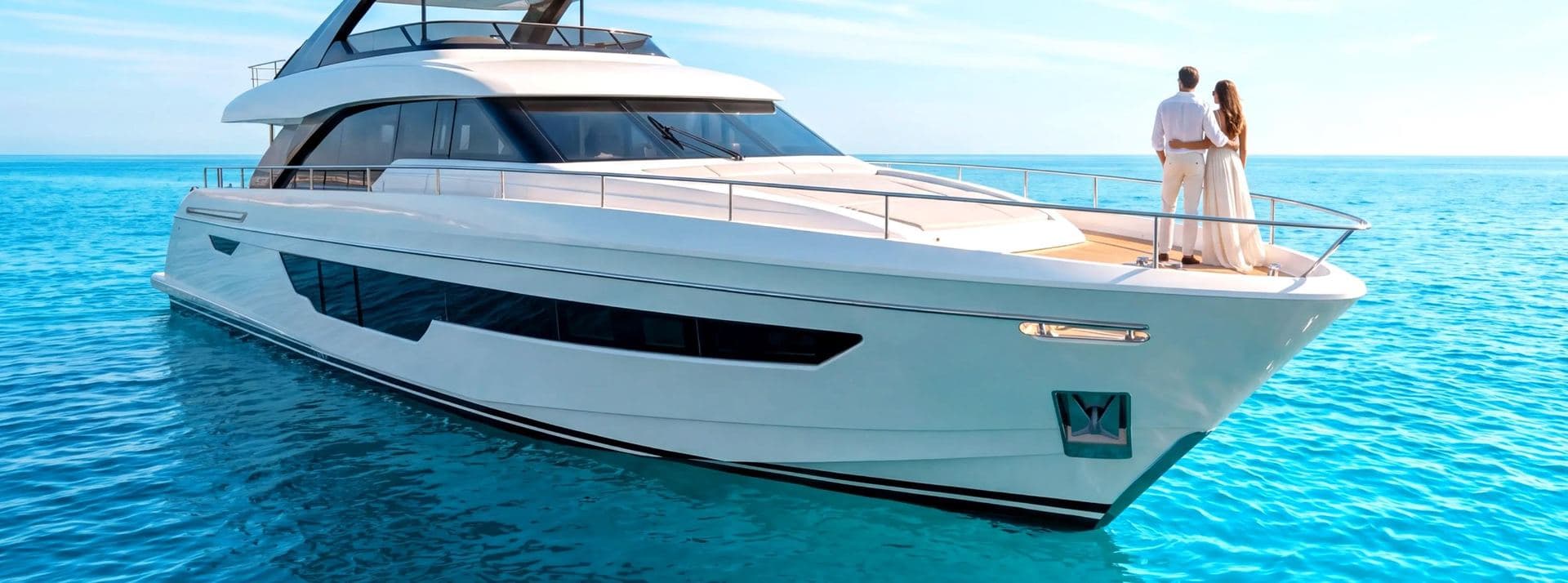 The dedicated residents' yacht at Shahrukhz Residences